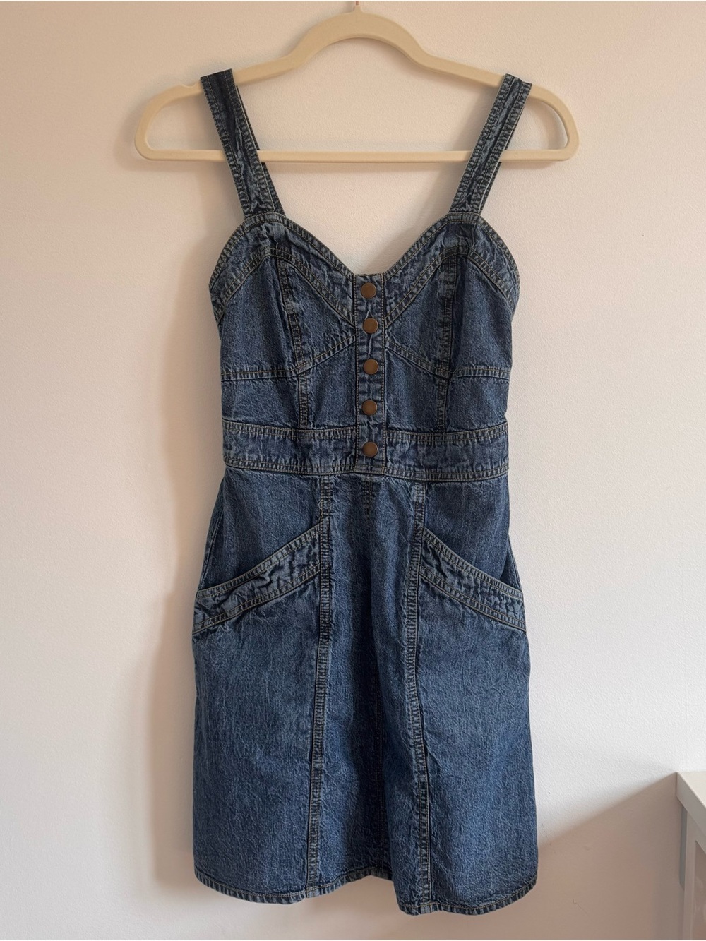 Japna denim mini dress